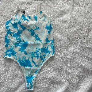 Blue body Suit (thong)